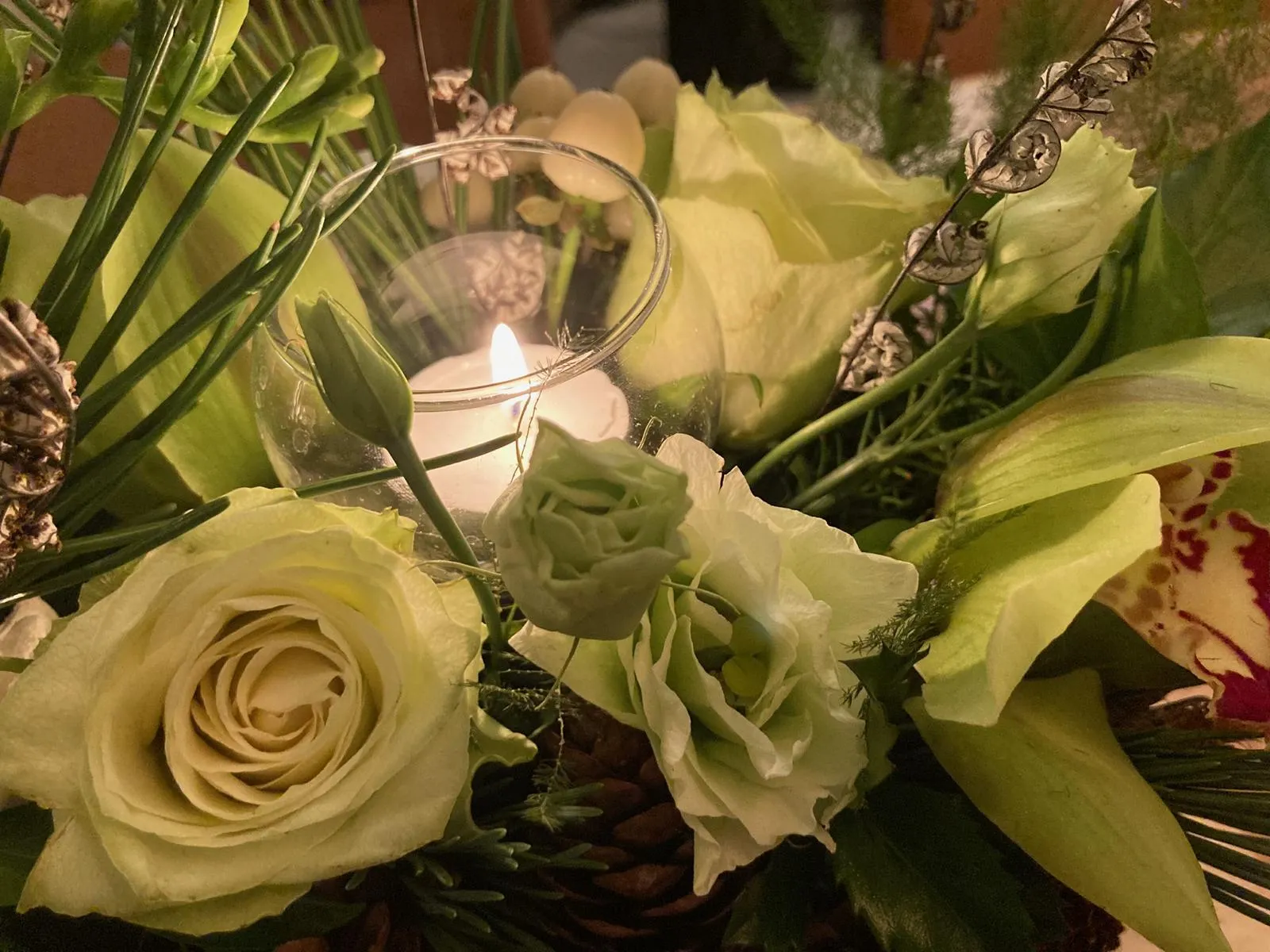 Farbenprächtiger Strauss mit Gerbera