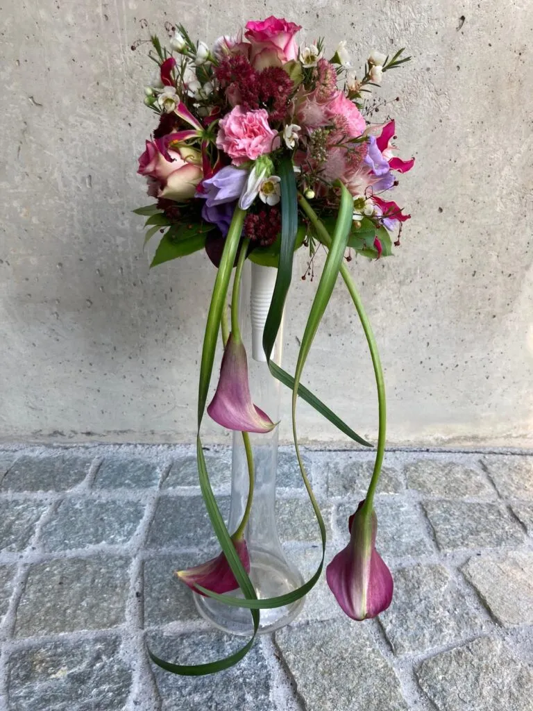 Blumengesteck mit besonderer Textur